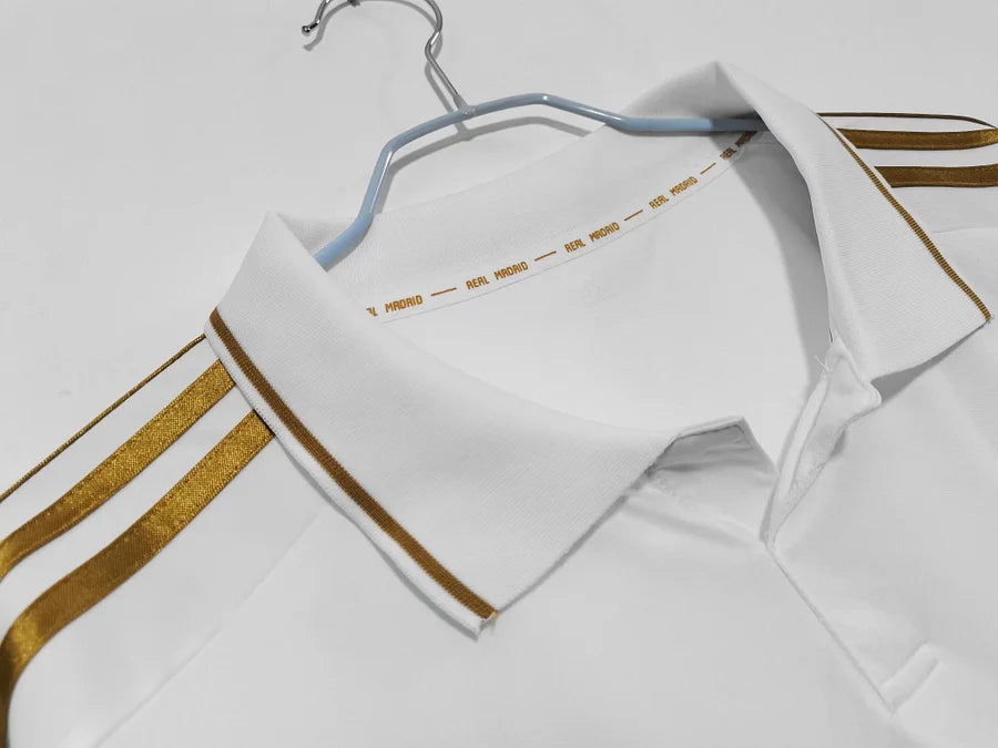 REAL MADRID HOME RETRO KIT 2011/12 LONG SLEEVES