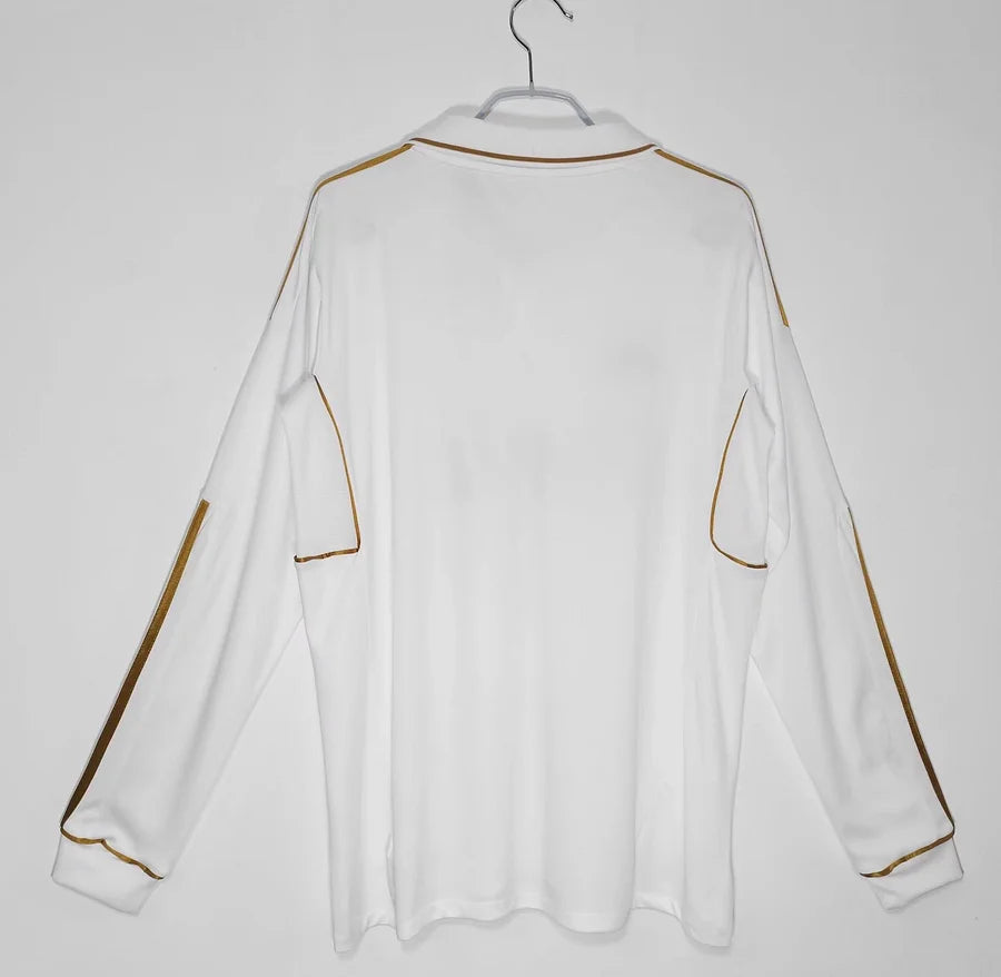 REAL MADRID HOME RETRO KIT 2011/12 LONG SLEEVES