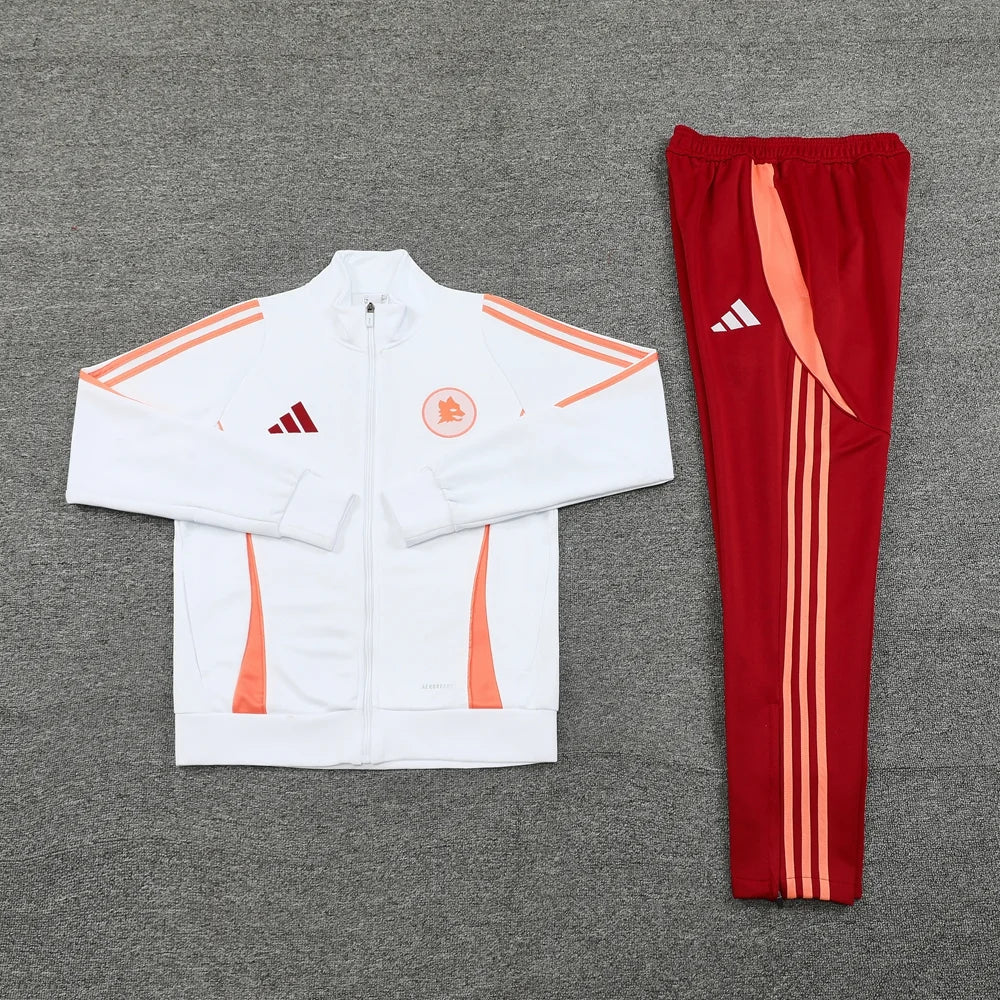 AS ROMA 2025 FOOTBALL FULL ZIP TRACKSUIT
