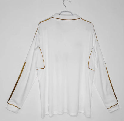 REAL MADRID HOME RETRO KIT 2011/12 LONG SLEEVES
