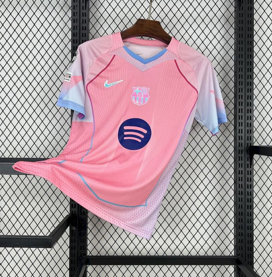 FC BARCELONA PINK FOOTBALL KIT 25/26 SPECIAL EDITION