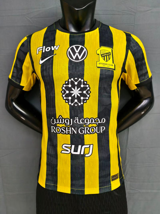 AL ITTIHAD HOME KIT 2025/26 PLAYER VERSION