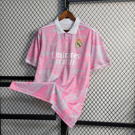 Real Madrid pink football kit 25/26 special edition