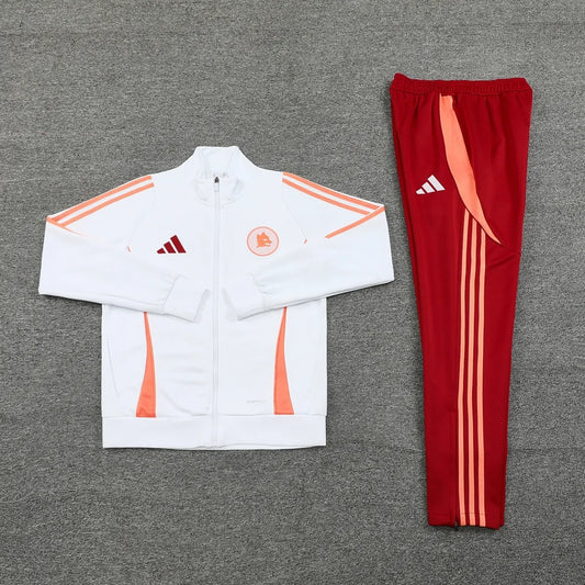 AS ROMA 2025 FOOTBALL FULL ZIP TRACKSUIT