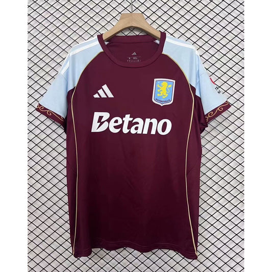 ASTON VILLA HOME KIT 25/26 FAN VERSION