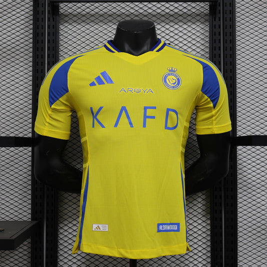 AL NASSR HOME KIT 2024/25 PLAYER VERSION