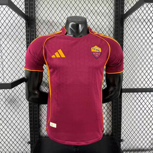 AS ROMA HOME KIT 25/26 PLAYER VERSION
