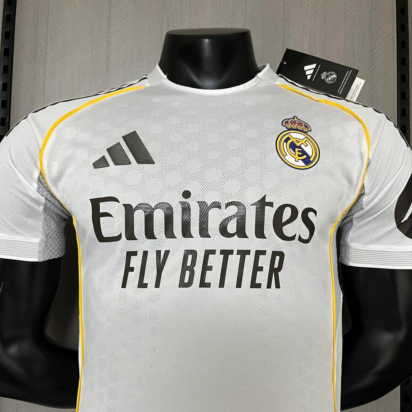 REAL MADRID 2025-26 HOME KIT PLAYER VERSION