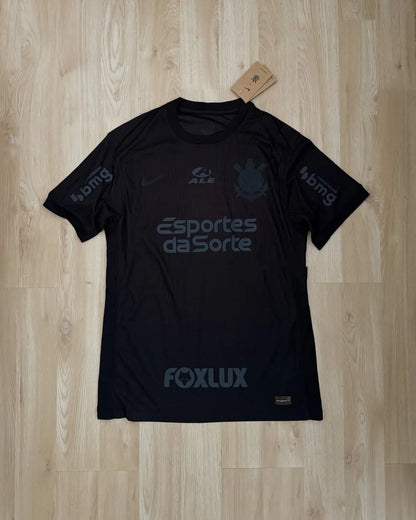 CORINTHIANS BLACK AWAY KIT PLAYER VERSION